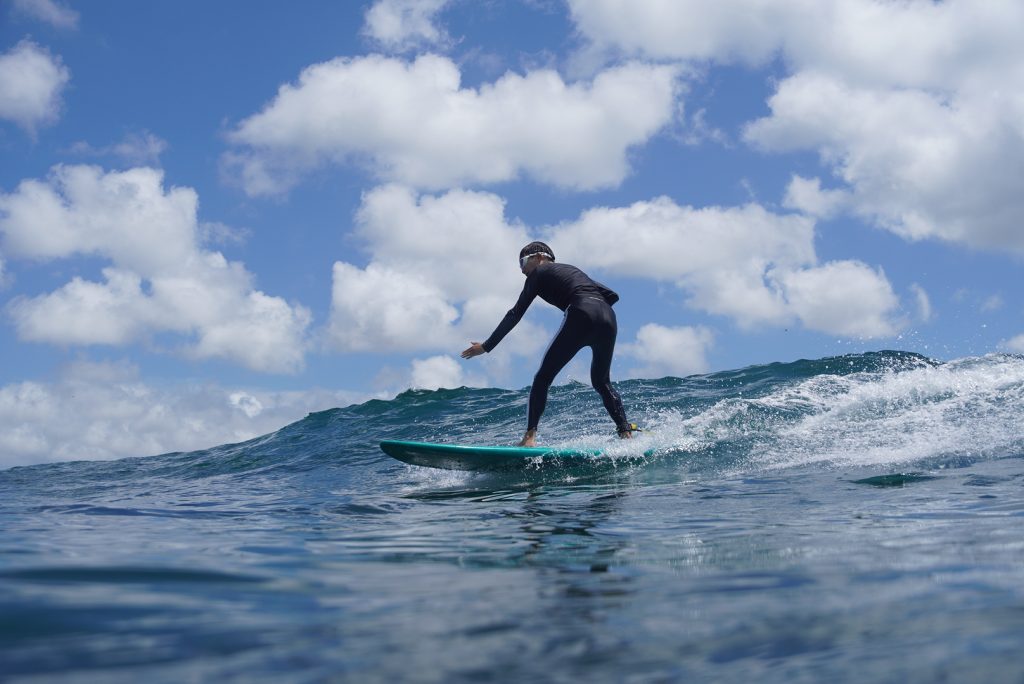 Baby padang surf sessions with Surf Journey Bali