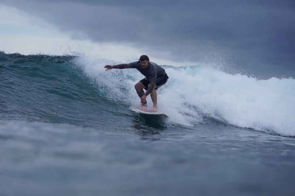 Kelan Beach (Jimbaran Bay) - Surf Journey Bali Surf Journey Bali student performed at Kelan Beach (Jimbaran Bay)