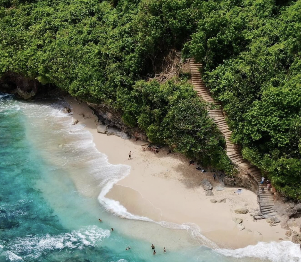 Greenbowl beach Hidden Gem Bali